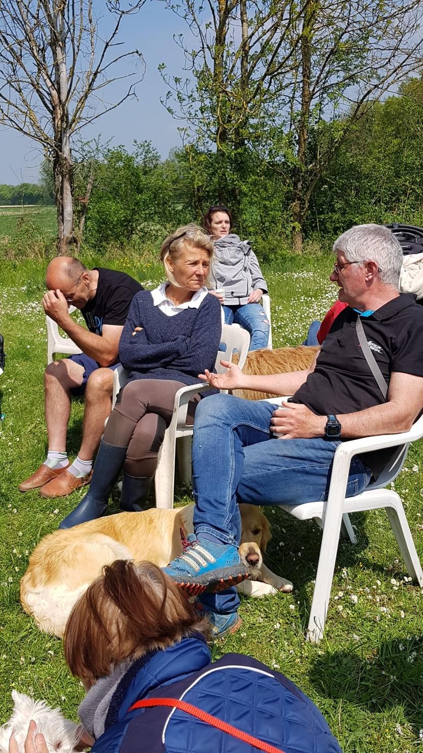 Raymond, Marie, Michel et Marion